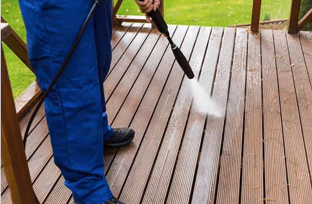 deck cleaning akron